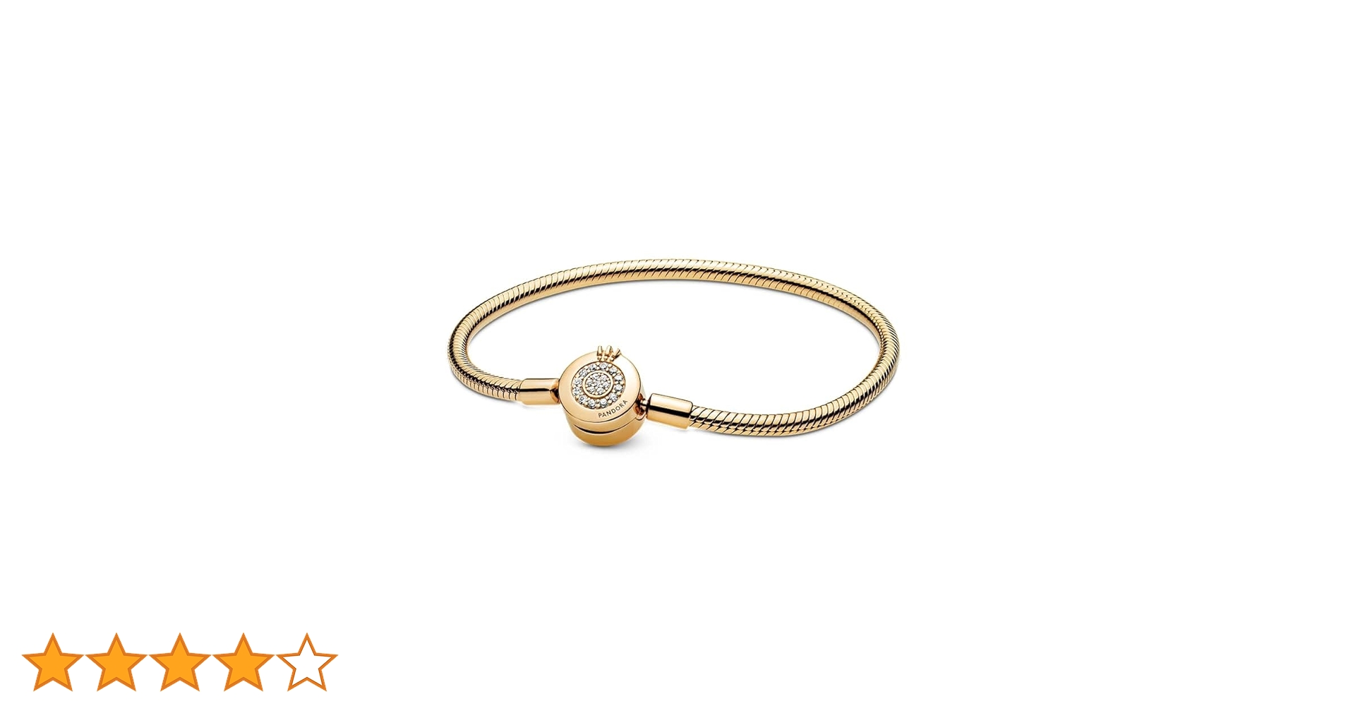 Amazon | Pandora Moments スパークリングクラウンOスネーク